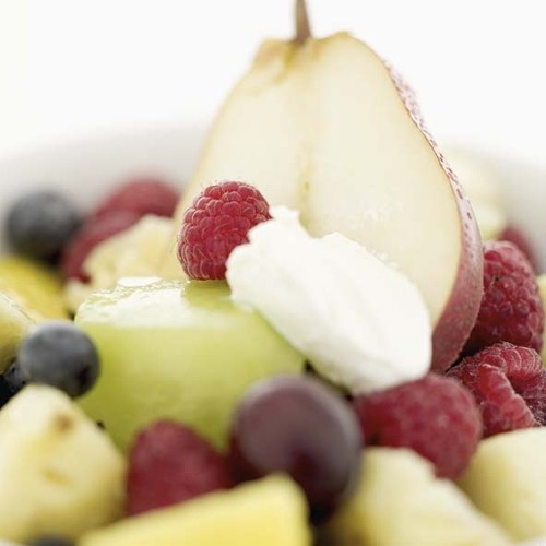Fruits are a healthier snack option.