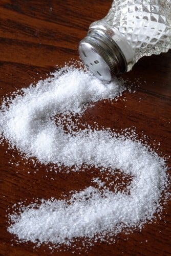 You may be consuming the (literal) salt of the earth in excessive amounts